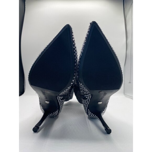 Thalia Sodi Womens Black Raquell Slouch Pointed Toe Embellished Dress Boots NWOB - Picture 4 of 5